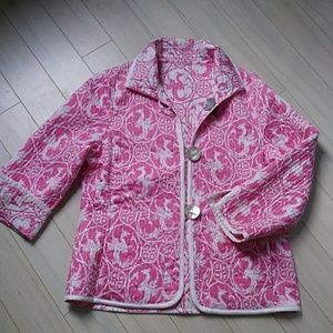 Beautiful quilted reversible jacket blazer